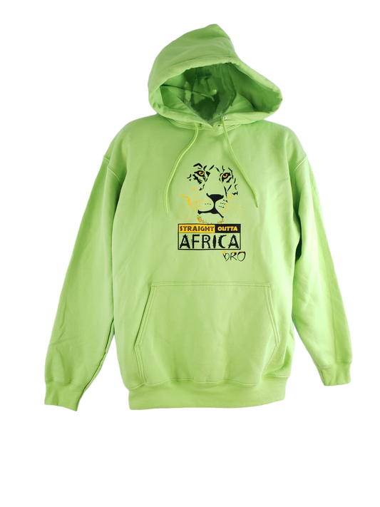 Core Fleece Pullover Unisex Hooded Sweatshirt Africa Lion Men Women Hoodies